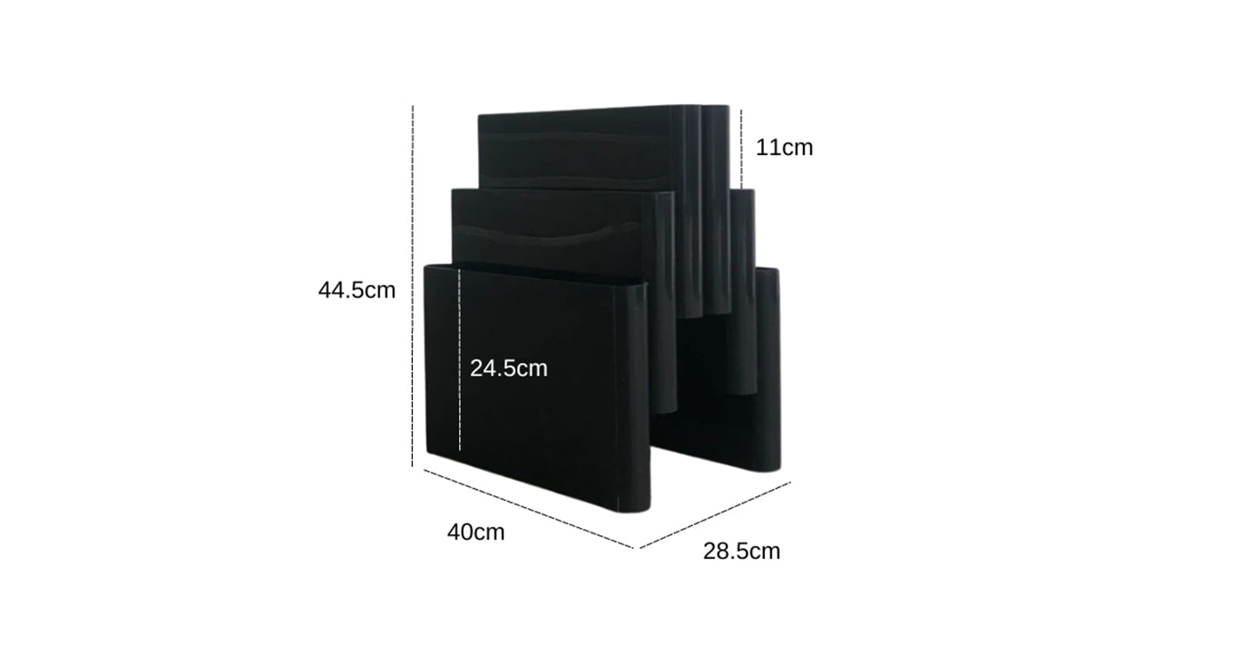 Margo Magazine Rack - 3 layer